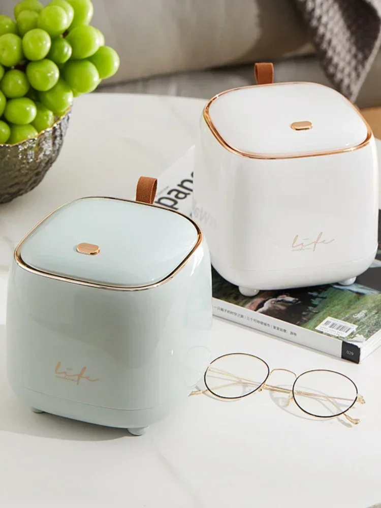 ถังขยะตั้งโต๊ะแบบกดฝา ดีไซน์หร - Kitchen Gadgets Luxury บทวิจารณ์และราคา