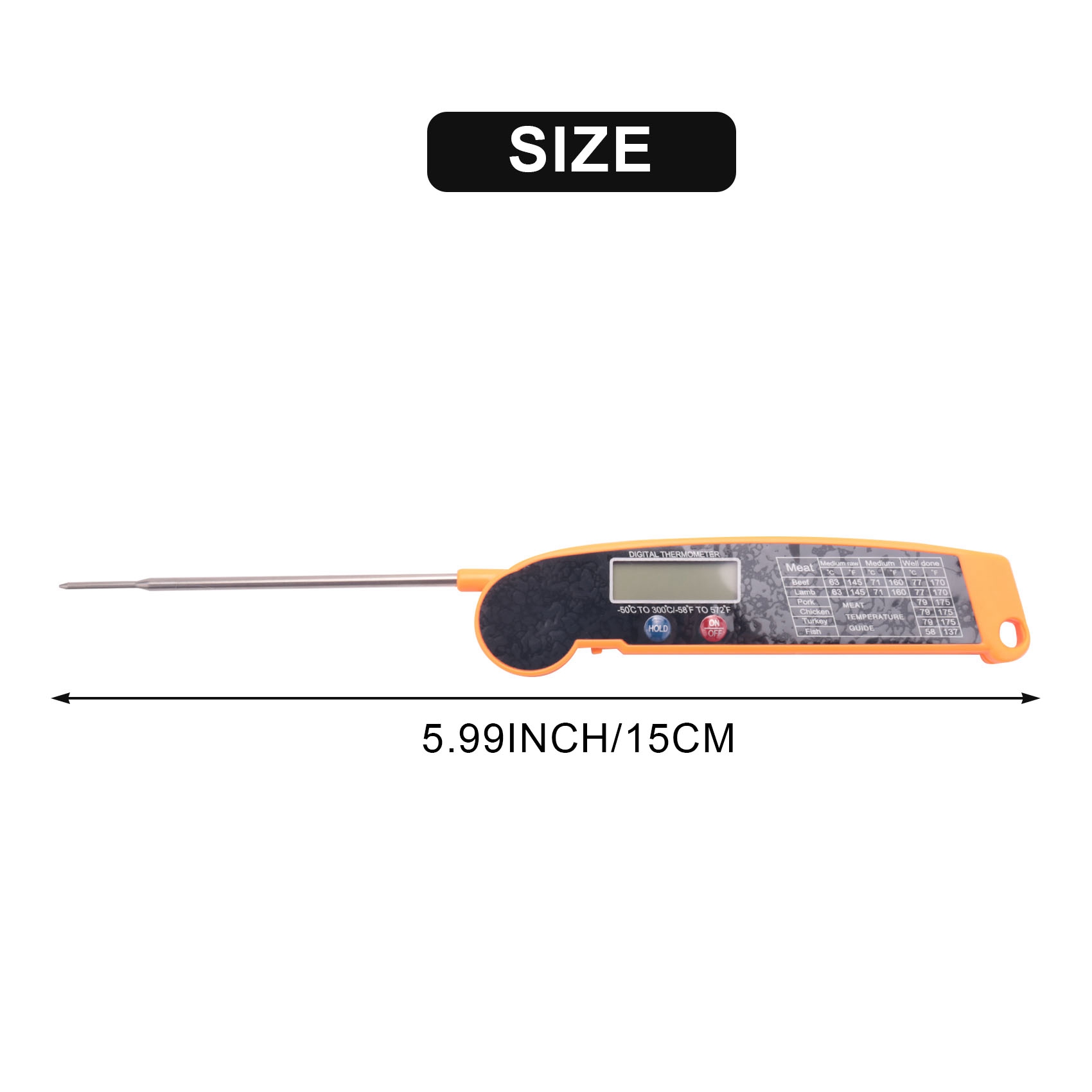 เครื่องวัดอุณหภูมิเนื้อแบบดิจิ - Instant Read Thermometer บทวิจารณ์และราคา
