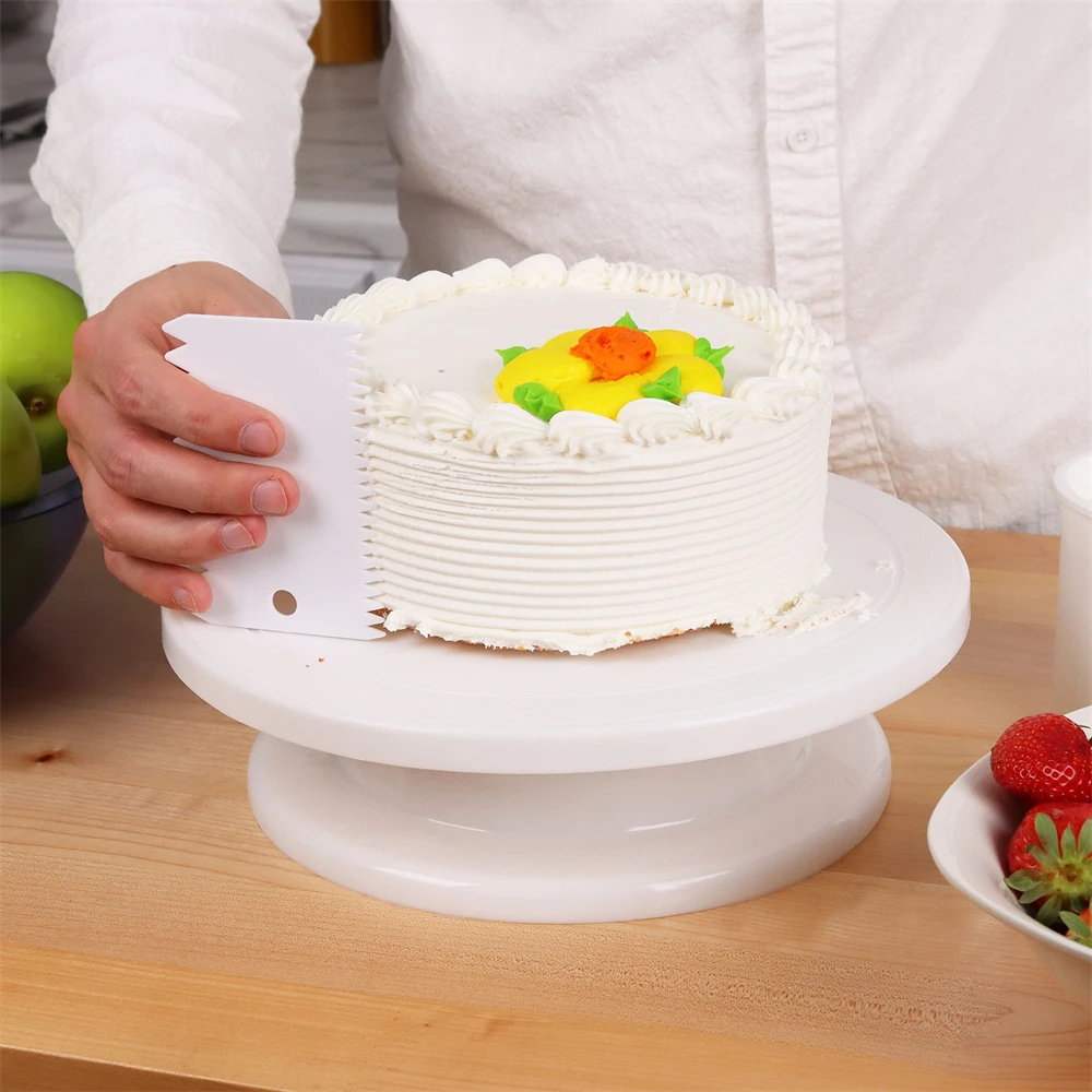 แท่นหมุนเค้ก อุปกรณ์ตกแต่งเค้ก - Cake Decorating Turntable บทวิจารณ์และราคา