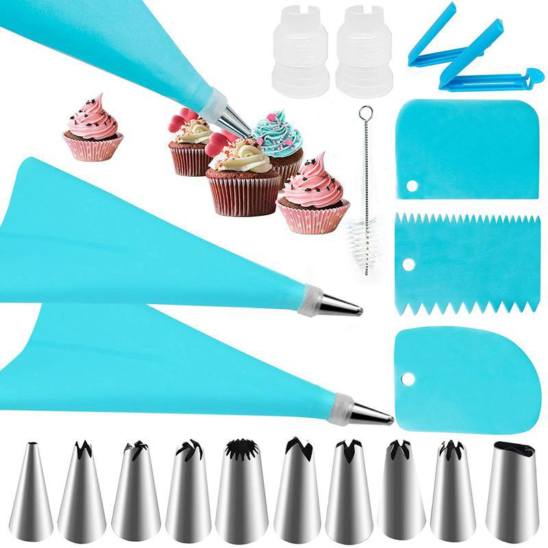 หัวฉีดตกแต่งเค้ก อุปกรณ์ทำขนม  - Kitchen Gadgets Set บทวิจารณ์และราคา