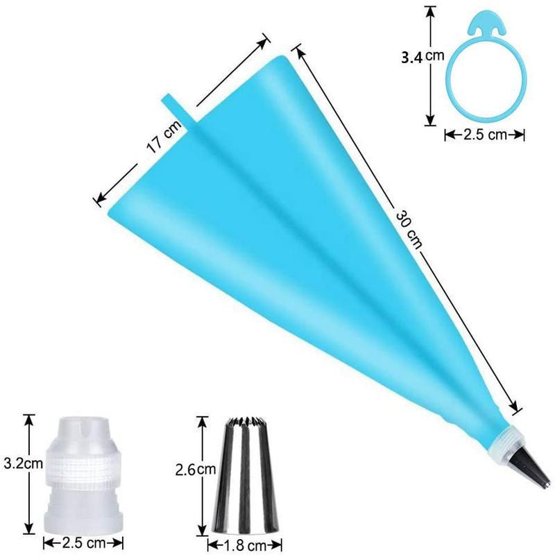 หัวฉีดตกแต่งเค้ก อุปกรณ์ทำขนม  - Kitchen Gadgets Set บทวิจารณ์และราคา