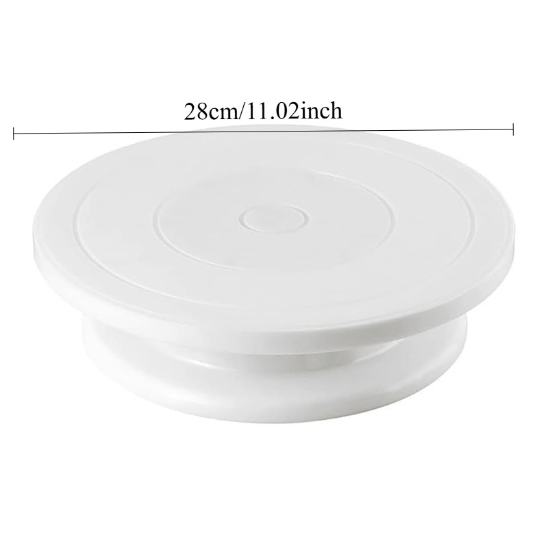 แท่นหมุนเค้กหรือแท่นวางเค้กแบบ - Cake Decorating Turntable บทวิจารณ์และราคา